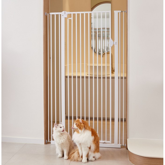 세이펫 반려동물 안전문 1.5m, 웜화이트, 1개