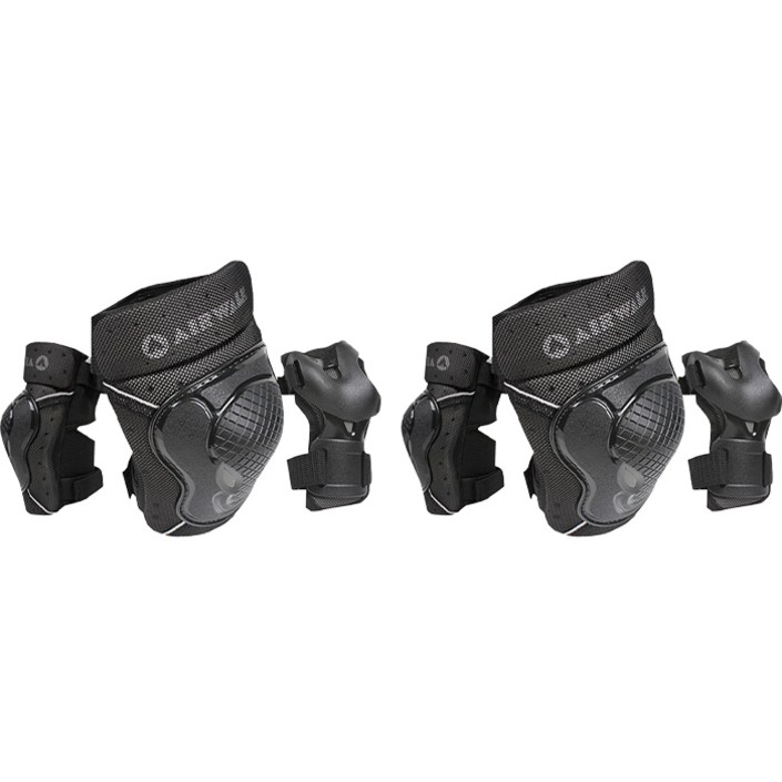 에어워크 키네틱 무릎 팔꿈치 손목 성인 보호대 세트