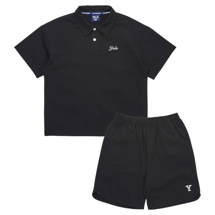예일키즈 아동용 예일 클래식 반팔 피케 셋업 YJCCSUF23432