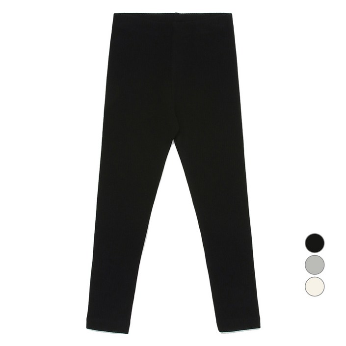 래핑차일드 여아용 골지 9부 레깅스