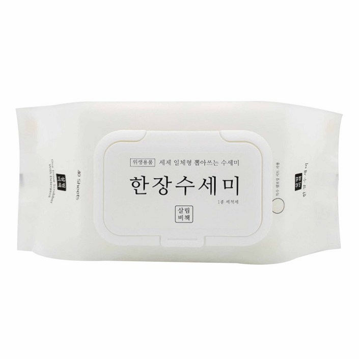 살림비책 한장 수세미