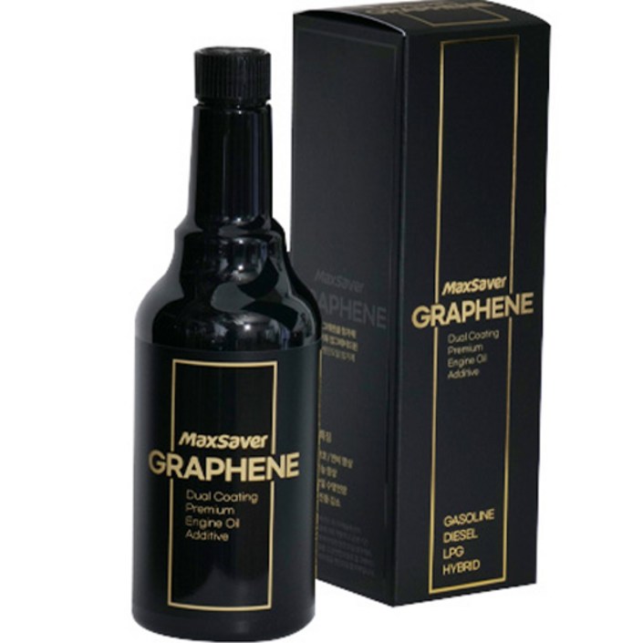 맥세이버 차량용 그래핀 엔진오일 첨가제 400ml, 1개, 전 차종