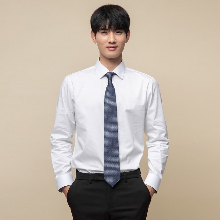캐럿 남성용 슬림핏 드레스 셔츠 캐럿 남성용 슬림핏 드레스 셔츠