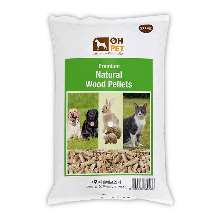 오펫 흡수형 프리미엄 내추럴 미송 고양이 펠렛