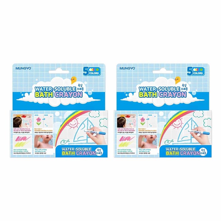 문교 화학 욕실 크레용 MWBC5A