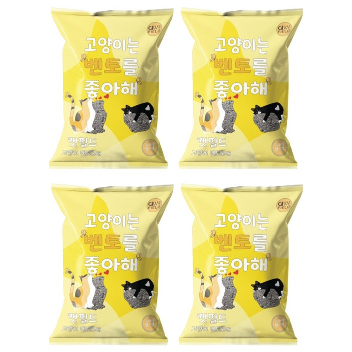 캣필드 응고형 고양이 벤토 모래