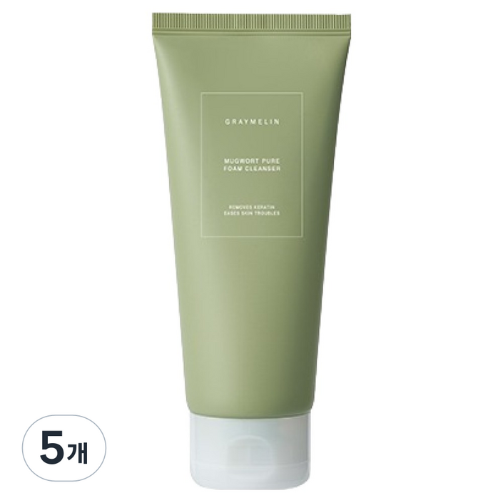 그레이멜린 사철쑥 수분진정 폼클렌징, 5개, 150ml