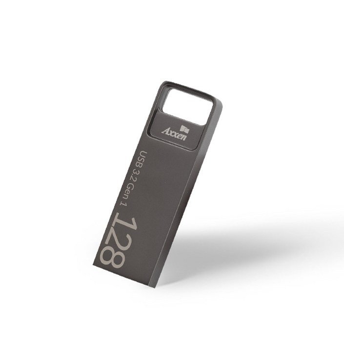 액센 Square USB3.2 Gen1 메탈타입 USB메모리 SK31, 128GB 20240406