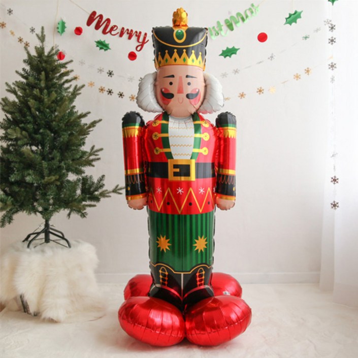 작은 병정 스탠딩 은박풍선