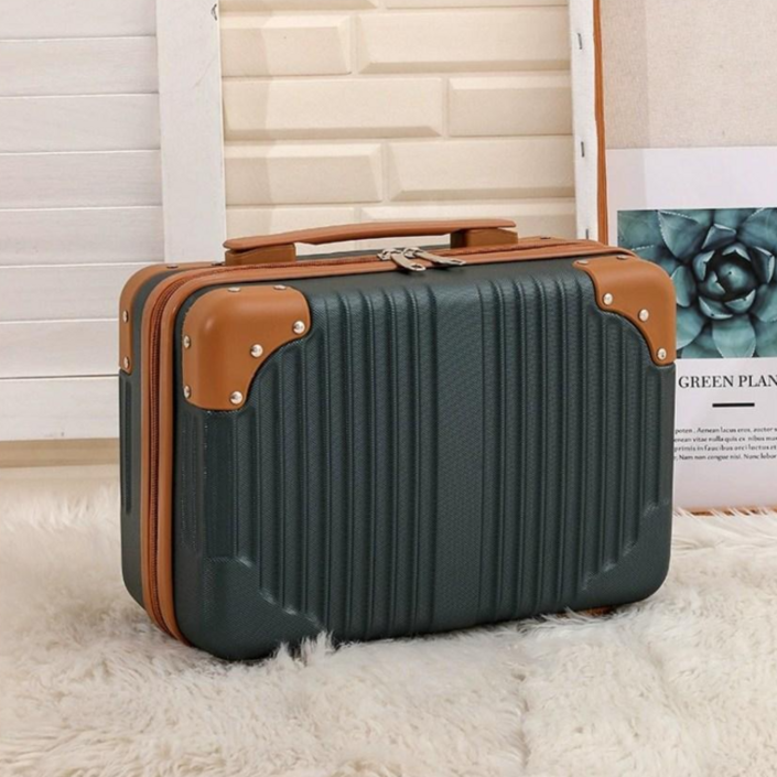 우남 트래블 레트로 1박2일 레디백 14인치 미니캐리어  기내반입용 하드케이스