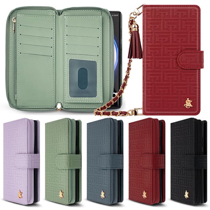 페블 갤럭시S21울트라 전용 SMG998N S21울트라 5G 카드 지폐 수납 지갑 월렛형 스트랩포함 지퍼 다이어리 휴대폰 케이스