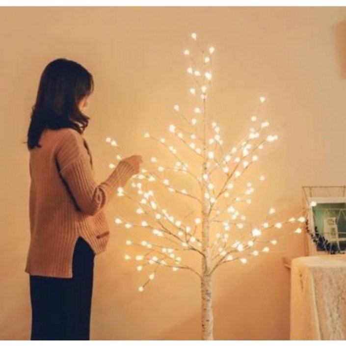 크리스마스 인테리어장식 코스트코 자작나무 트리 대형 크리스마스 장식