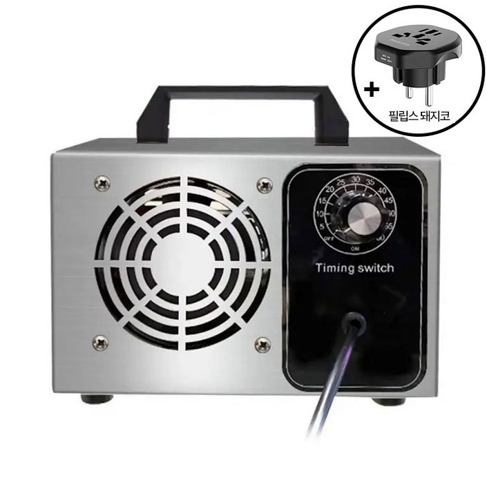 블루파인 오존발생기 타이머 오존살균기 오존기 220V 가정용 냄새제거 오존생성기 매장용 필립스돼지코포함