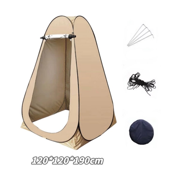 원터치 샤워텐트 탈의실 휴대하기 쉽고 수납이 간편하다