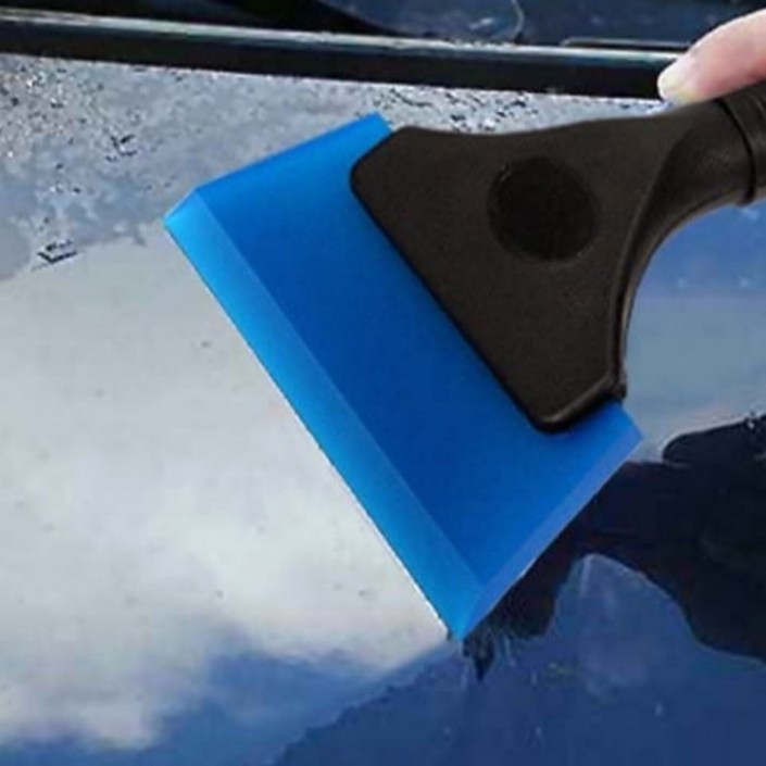 시트지 썬팅지 기포제거 고무 헤라 폭 12cm 우레탄 고무헤라블루