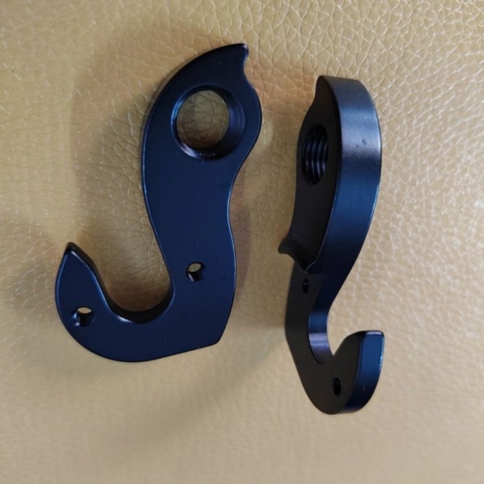 픽시 로드  알루미늄 자전거 변속기 행거 38883 Argon 18 E117 갈륨 질소 E119 Tri  자전거 프레임 후면 Mech 드롭 아웃 블랙