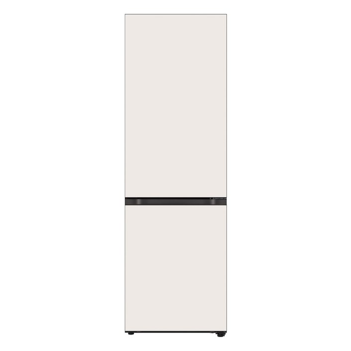 LG전자 Q342GBB153 모던엣지 냉장고 오브제컬렉션 글라스 베이지 344L