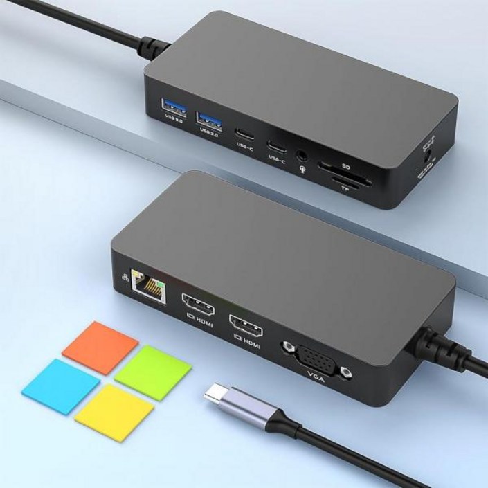 마이크로소프트 서피스 썬더볼트 4 도크 트리플 디스플레이 4K HDMI2VGA, 12 in 1 서피스 프로 도킹 스테이션, 서피스 프로 111098X7654