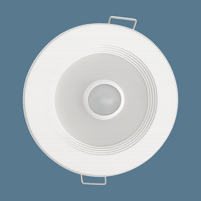 루미안 KS 국산 LED 다운라이트 센서등 타공 3인치8Cm 8W 현관등 복도등, 150개, 전구색노란색 3000k