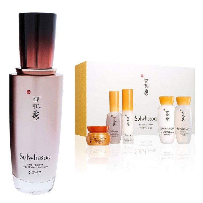 설화수 진설유액 125ml 설화수 견본 5종 설화수 진설유액 125ml 설화수 견본 5종