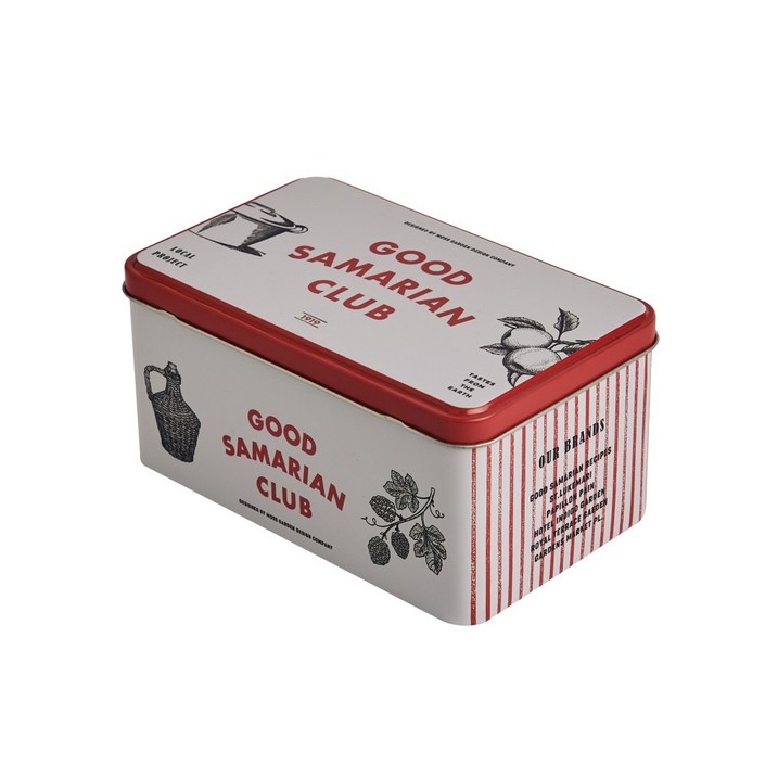 모스가든1919 사각 틴 케이스3type, 1개, 굿사마리안