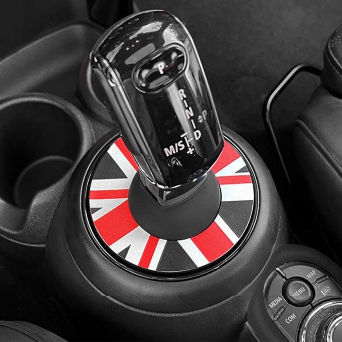 [도우팩토리]미니쿠퍼 기어 레버 더스트 커버 먼지 방지 커버 , 다양한 색상, F바디 전용, 전자식 기어 전용, 전자식블랙유니언잭, 1개