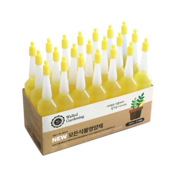 월드가드닝 모든 식물 영양제 앰플, 35ml, 21개