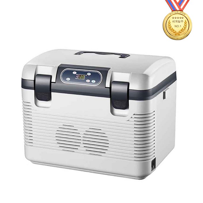 세계일주 19L 차량용 냉장고 냉온양용 12V/24V/220V 범용 미니냉장고 냉온양용 대용량 텀블러