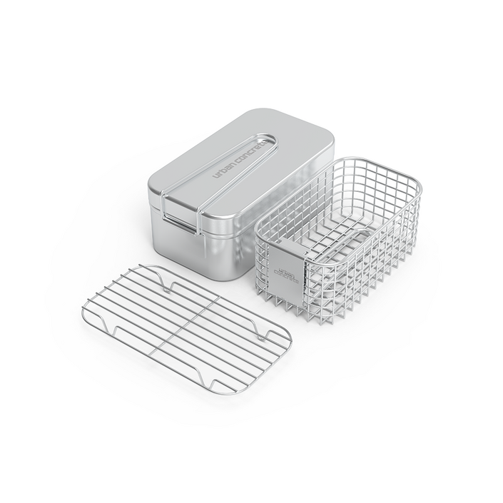 어반콘크리트 캠핑 반합, 코펠 튀김기 (1구 2구 3구), 반합 튀김기 1구