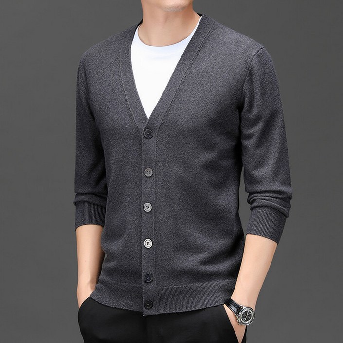 남성용 10색 패션가디건 FG95