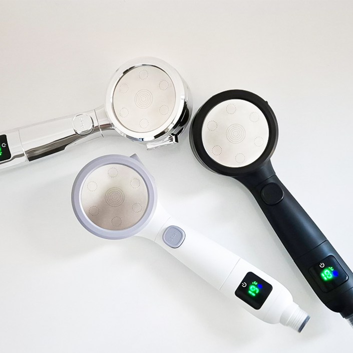 윈프라이스 LED 터치 온도체크 4way 필터 샤워기