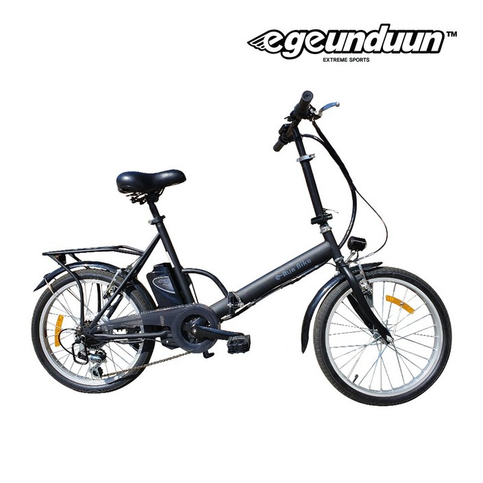 e근두운 e-Run Bike 전기자전거, 블랙 20231219
