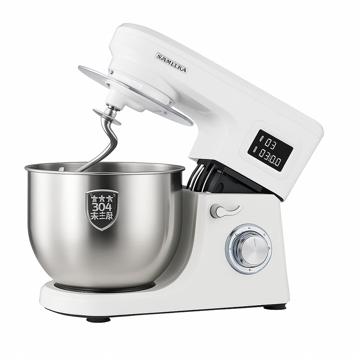 모노픽스 간편한 제빵 반죽기 미니 휘핑기 머랭치기 전동 스탠드믹서 밀가루 혼합기 휘핑기, 10L SM1511LF 2200W