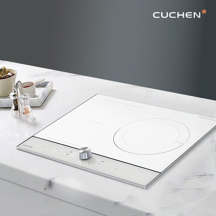 2025년신제품전국설치가능 쿠첸 화이트 올파워 인덕션 3구 빌트인 560X480 보더리스 3400W