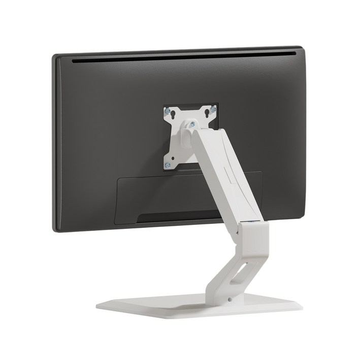 엔산마운트 GTS15 모니터암 액정타블렛거치대 32인치 모니터 스탠드 화이트, 화이트, 1개