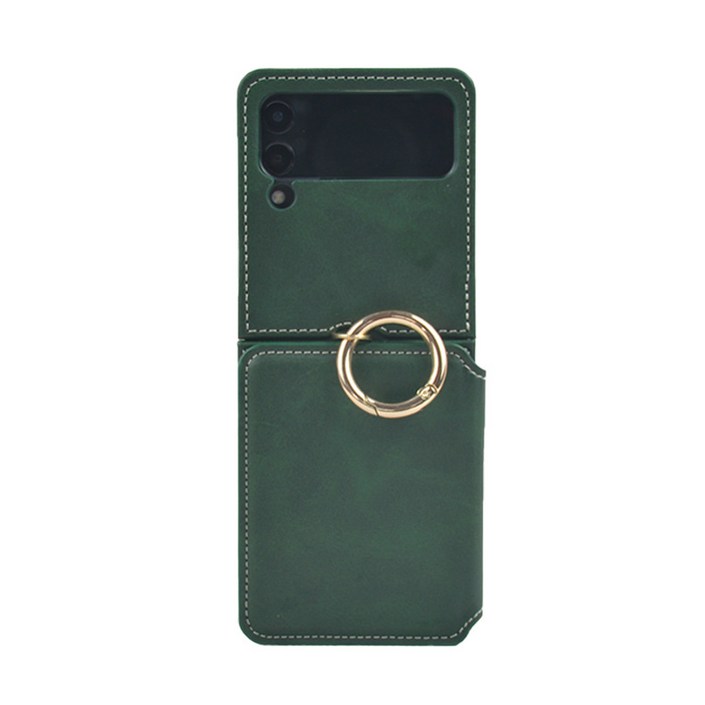 에테르넬 갤럭시 Z플립  케이스 지갑형 고리 링