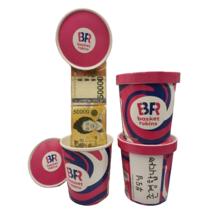 어버이날  반전 용돈이벤트 용돈박스 생신선물 현금선물 천연사랑향 아이수크림, 1통