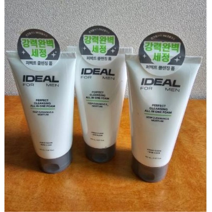 아이디얼포맨 퍼펙트 올인원 클렌징폼 150ml, 4개, 150ml