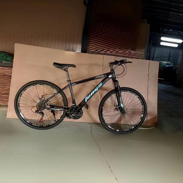로드자전거 사이클 2426인치 자전거 MTB자전거 입문용 로드 산악 MTB, 24인치, D.검정색과흰색, 1개