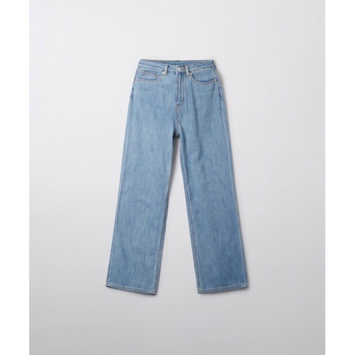 국내매장판 스파오 청바지 여성 라이트 와이드 진SPTJF37G51 208415
