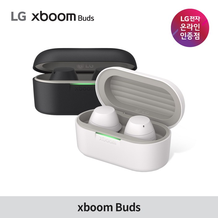 LG전자 엑스붐 버즈 XBOOM BUDS  무선 블루투스 이어폰 TWS, 멀티 페어링, 생활 방수, 그래핀 드라이버, 화이트A226