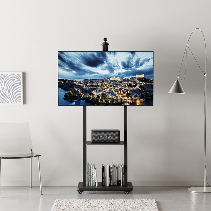 이동식 tv 거치대 스탠드 받침대 브라켓 3275인치 80인치 삼성 LG 중소기업