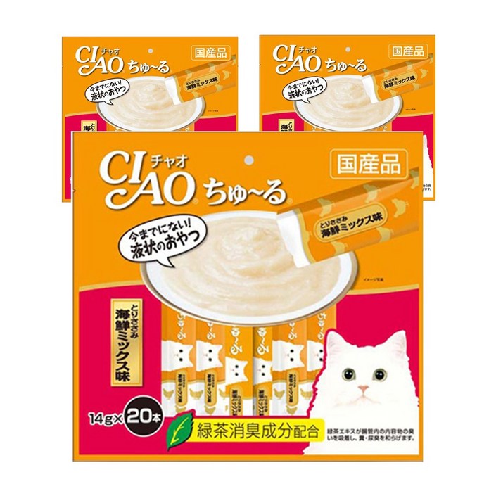 챠오츄르 고양이 짜먹는 간식