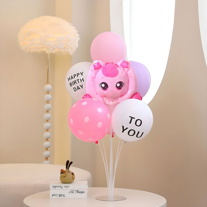 피앤비유니티 스탠드 생일장식 세트