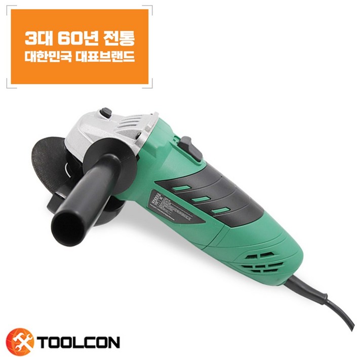 툴콘 전기 그라인더 290 x 125 x 105 mm TG710W, 1개