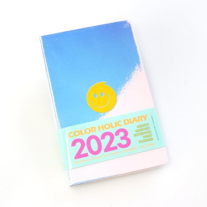 2023 컬러홀릭 다이어리 날짜형, 양장본, 한정판 2023 컬러홀릭 다이어리 날짜형, 양장본, 한정판