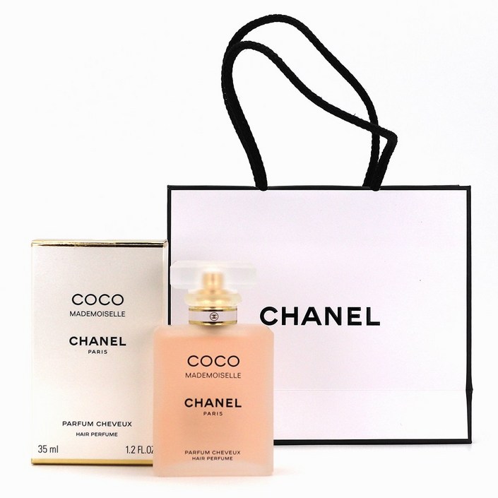 한글라벨 백화점 정품 샤넬 코코 마드모아젤 헤어미스트, 쇼핑백 동봉
