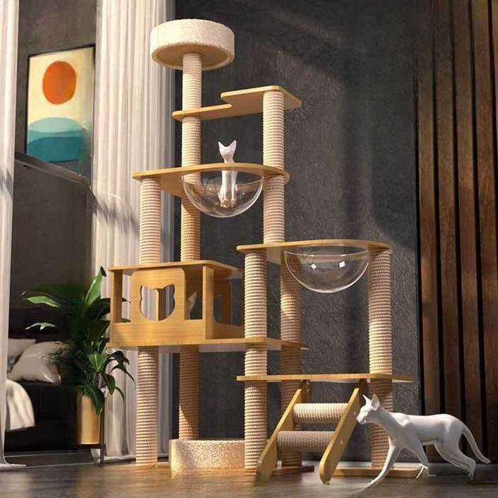원목 캣폴 고양이 캣휠 DIY 캣타워 bpf 스크래쳐