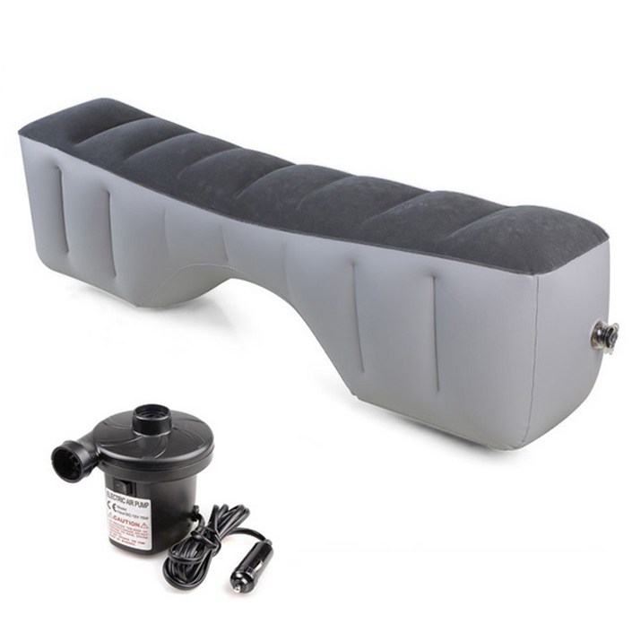 더굿즈 자동차 뒷좌석 에어매트, 1개, 그레이