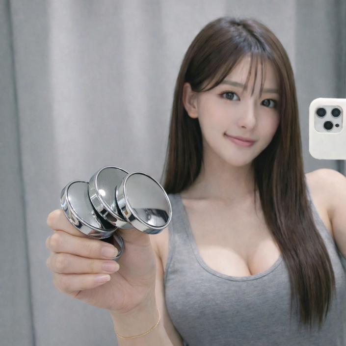 포르페 흔들리지 않는 360도 사이드미러 보조거울, 1세트, 컨텐츠 참조 4개